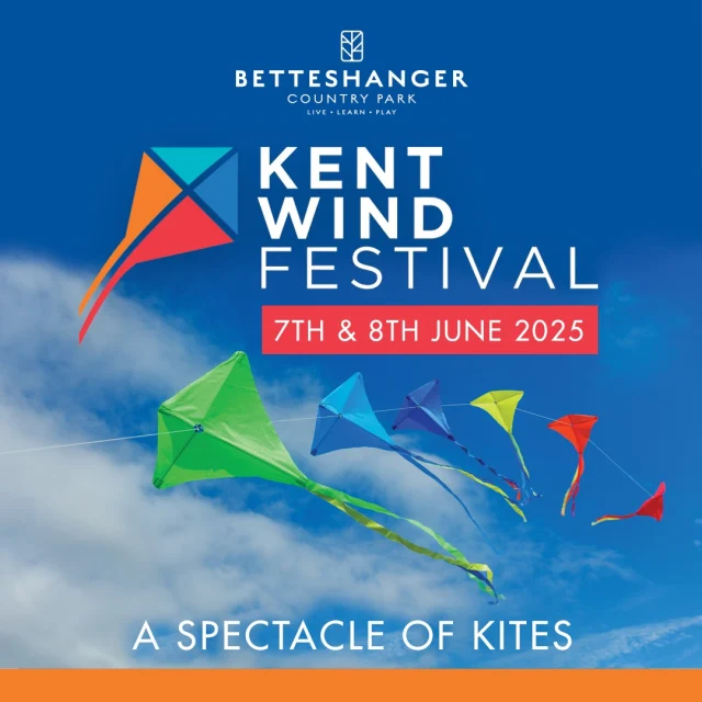 🎏 Wind Festival | 7–8 June at Betteshanger Park 🎏

Let’s go fly a kite! Join us for a spectacular weekend of colour, creativity and coastal winds at our Wind Festival on Saturday 7th and Sunday 8th June.

Whether you're a seasoned kite flyer or just fancy giving it a go, this is a free event the whole family can enjoy. 

📍 No tickets needed – just turn up and enjoy the breeze.

Bring your own kite or simply watch the pros take to the skies. It’s the perfect way to kick off summer! 🌤️

Will you be joining us for this high-flying celebration?