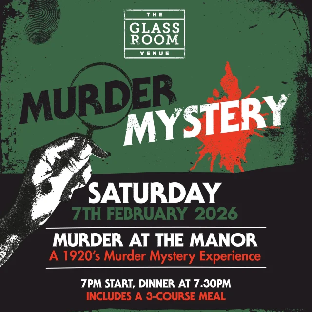🚨 LAST-MINUTE AVAILABILITY 🚨

Two late cancellation tickets have just become available for Murder at the Manor 🕵️‍♂️🔍

📅 Saturday 7th February 2026
🕖 7pm start | 🍽 Dinner at 7.30pm
✨ Includes a 3-course meal

🎭 A fully immersive 1920s murder mystery experience
These will go fast and once they’re gone, they’re gone.

👉 Book now:
https://www.betteshanger-park.co.uk/event/murder-mystery-in-the-glass-room/

#LastTickets #MurderMysteryNight #GlassRoom #BetteshangerPark #DateNightIdeas #1920sNight #DealEvents