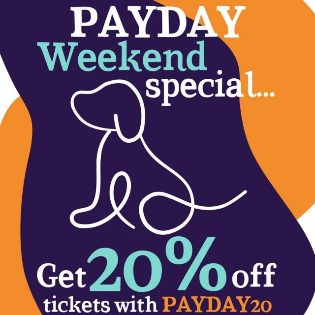 If PawFest has been sitting on your “we need to go to this” list - this is your sign.

From Fri 24 to Mon 27 April, you can get 20% off all Pawfest the Ultimutt Festival tickets.

More treats, more experiences, more tail wags… for less.

Think a full day (or weekend) of dog-filled fun - from have-a-go activities and live demos to shopping your favourite dog brands and making memories you’ll talk about long after the mud has washed off.

But this isn’t just about saving money - it’s about securing your spot at one of the most feel-good dog events of the year.

Because once these tickets are gone… they’re gone.

🎟️ Grab your 20% off tickets now - offer ends Monday 27th April. Don’t miss it.

#Pawfest2026 #PaydayTreats #DogEventsUK #DaysOutWithDogs #DogFestivalUK