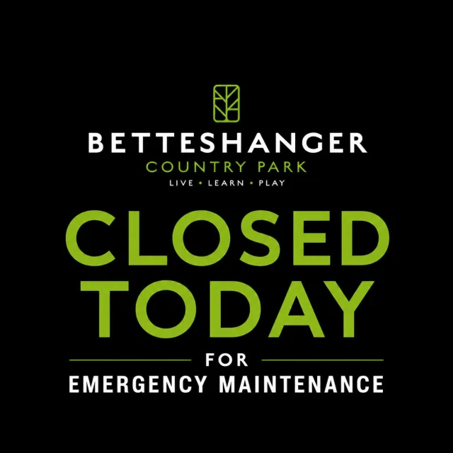 ⚠️ PARK CLOSURE NOTICE ⚠️

Due to emergency maintenance work, Betteshanger Park will be closed today.

We apologise for any inconvenience this may cause and appreciate your understanding while essential work is carried out to ensure the park remains safe and enjoyable for all visitors.

We will provide updates as soon as we have more information.

Thank you for your patience.