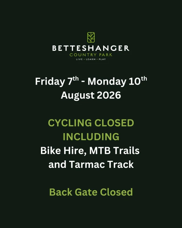 Heritage Sprint 2026 is upon us and so thank you for your understanding whilst hosting this incredible event. 

ALL Cycling will be closed Friday 7th through to and including Monday 10th August. 
The back gate will also be closed Friday 7th- Sunday 9th August.