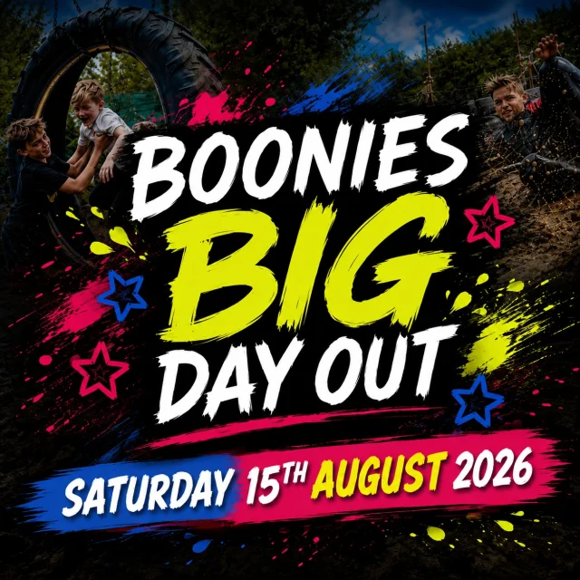 🤩 Boonies Big Day Out is coming to Betteshanger Park!

Join us on Saturday 15th August for a full day of affordable family fun, live entertainment, activities and more!

🎟️ FREE entry
🏃 Unlimited obstacle-course wristbands just £5
⏰ 10:30am–7pm

Find out more: www.booniesoutdoors.co.uk