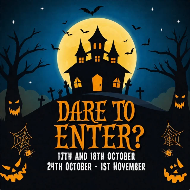 Halloween is creeping into Betteshanger Park with spooky woodland adventures for the whole family!

🕸️ TRAIL ONLY
17th & 18th October
£12.50 per child (inc. entry for 2 adults)

👻 WOODLAND TRAIL & PUMPKIN PATCH
24th October–1st November
£15 per child (inc. entry for 2 adults + small pumpkin)

Additional adults: £4 each.

Spaces are limited, so gather your bravest explorers and book now:

https://www.betteshanger-park.co.uk/event/halloween-trail-and-pumpkin-patch/

#BetteshangerPark #Halloween2026 #HalloweenKent #FamilyDaysOut #OctoberHalfTerm #PumpkinPatch